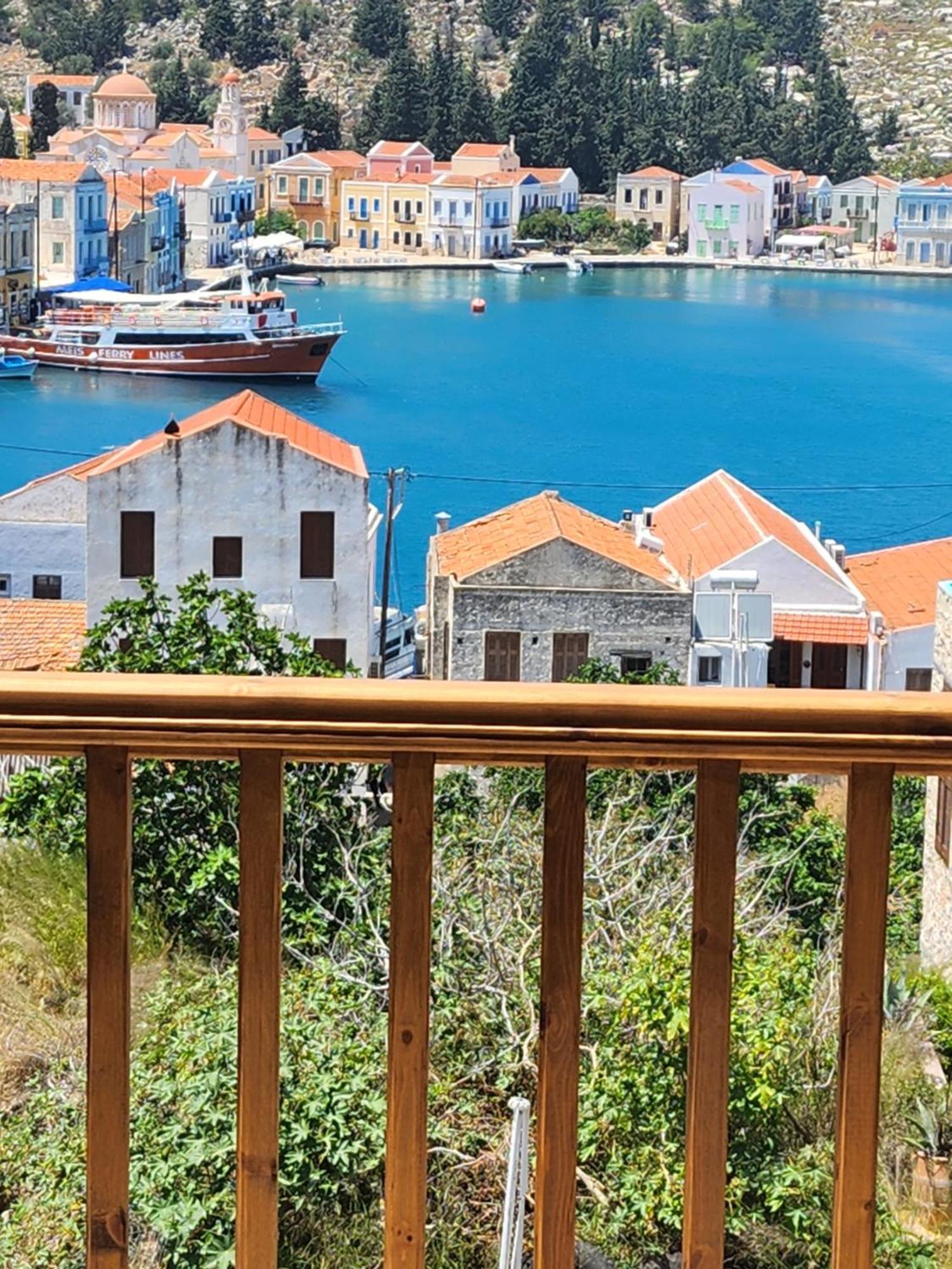 Kastello Apartment Megisti ภายนอก รูปภาพ